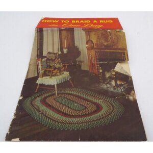 How to Braid a Rug in One Day The Nu-Flex Way ©1949